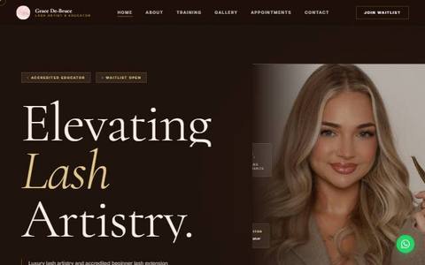 Grace De-Bruce website