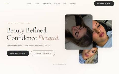 Lashed by Issy website
